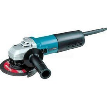 MAKITA Makita® 5" SJS Angle Grinder, 9565CV, 12 Amp, 2,800-10,500 RPM, Var. Speed, 5/8"-11 9565CV